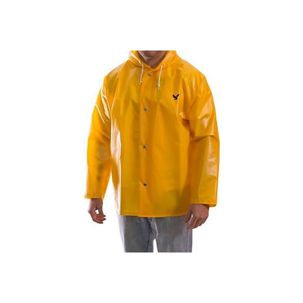 Tingley Iron Eagle Rain Jacket, Size Men's 4XL, Attached Hood, Blue J22161.4X - main